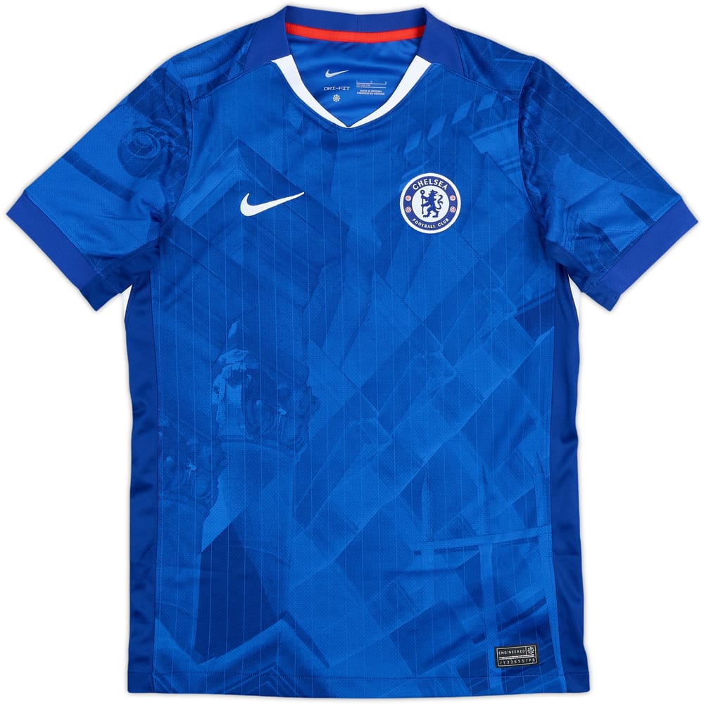 2025-26 Chelsea Home Shirt - 10/10 - (L.Boys)
