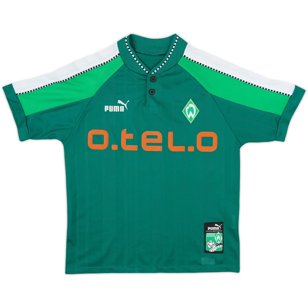 Camiseta de local del Werder Bremen 1997-99 - 8/10 - (M. Niños)