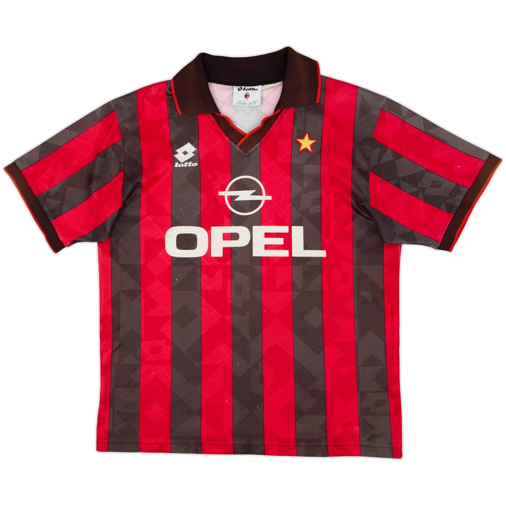 1994-95 AC Milan Home Shirt - 4/10 - (M)