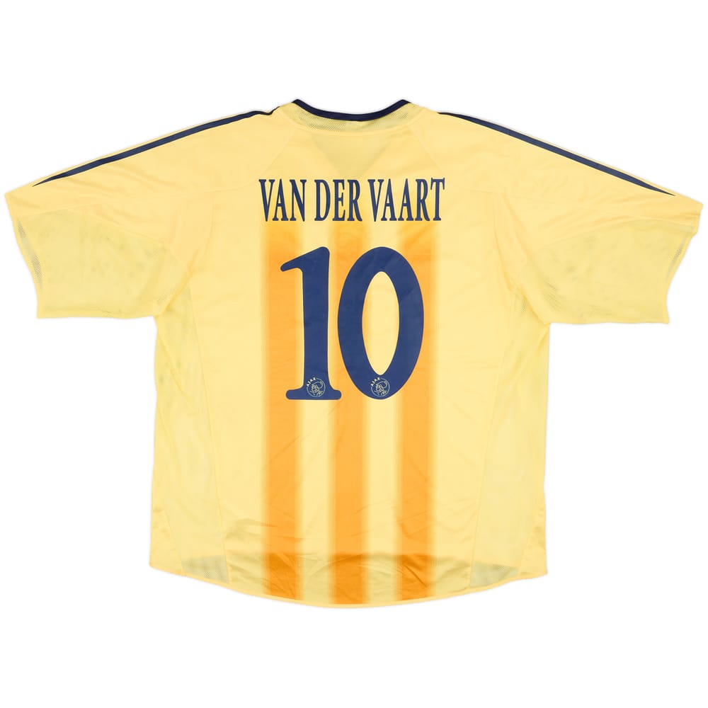 2004-05 Ajax Away Shirt van der Vaart #10 - 9/10 - (XXL)