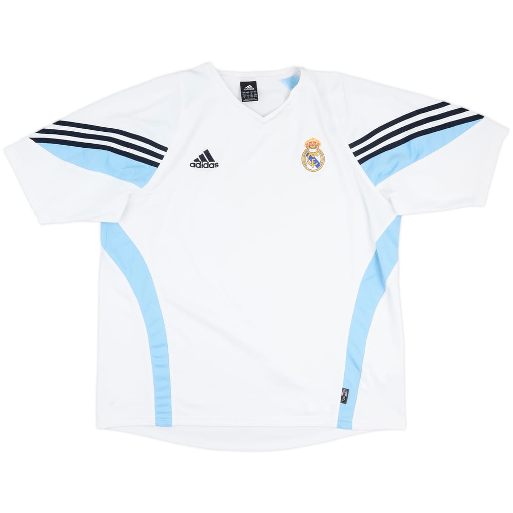 2003-04 Real Madrid adidas Training Shirt - 8/10 - (XXL)