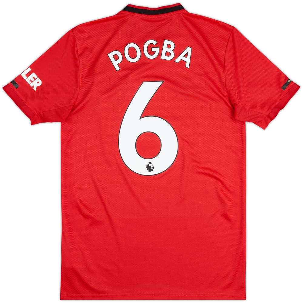 2019-20 Manchester United Home Shirt Pogba #6 - 6/10 - (S)