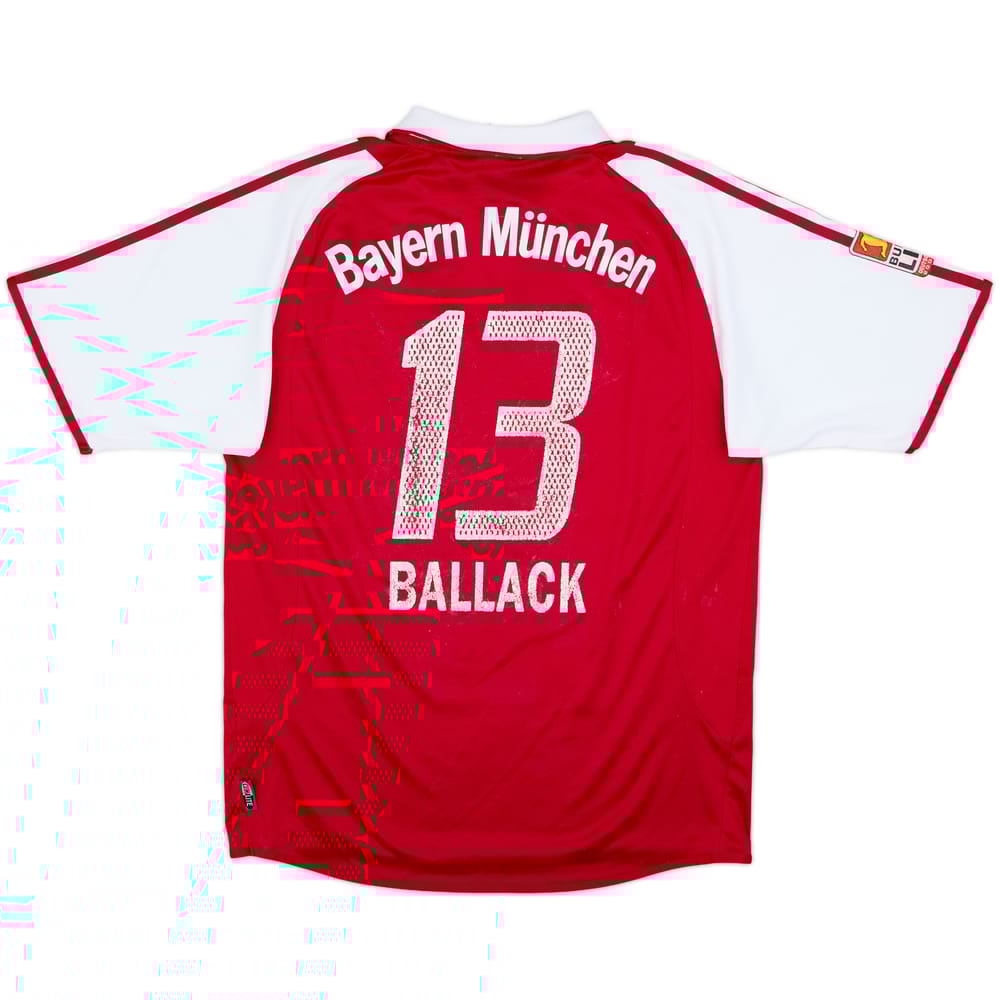 2003-04 Bayern Munich Home Shirt Ballack #13 - 5/10 - (M)
