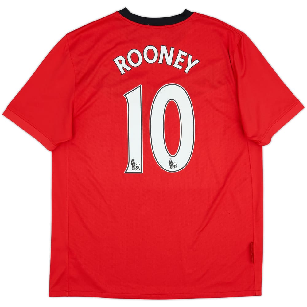 2009-10 Manchester United Home Shirt Rooney #10 - 8/10 - (L)