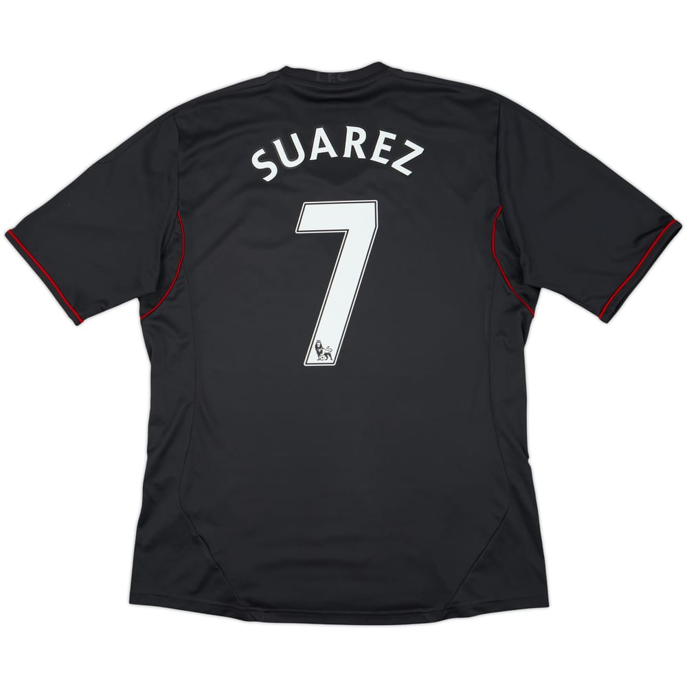 2011-12 Liverpool Away Shirt Suarez #7 - 5/10 - (L)