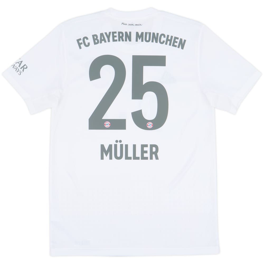 2019-20 Bayern Munich Away Shirt Muller #25 - 9/10 - (M)