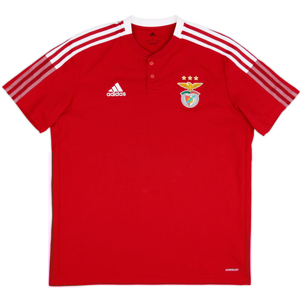 2020-21 Benfica adidas Polo Shirt - 10/10 - (L)