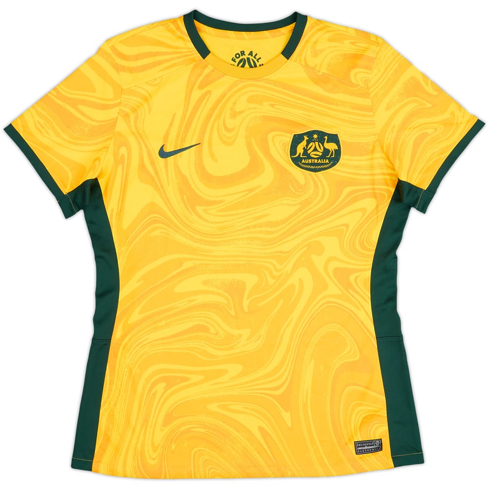 2023-24 Australia Women Home Shirt - 9/10 - (Women's L)
