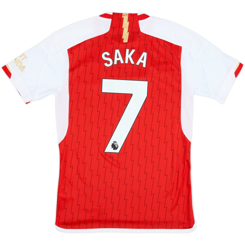 2023-24 Arsenal Home Shirt Saka #7 - 10/10 - (S)