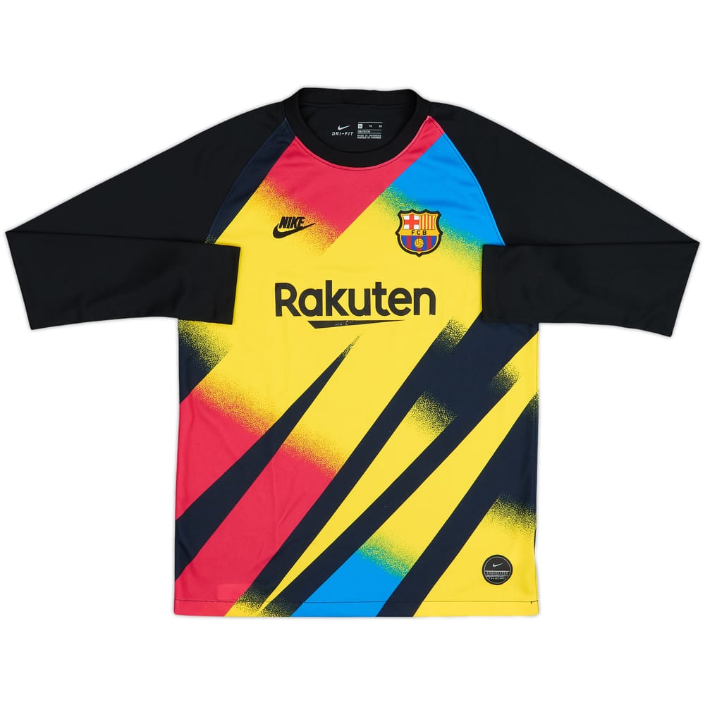 2019-20 Barcelona GK Shirt - 8/10 - (XL.Boys)