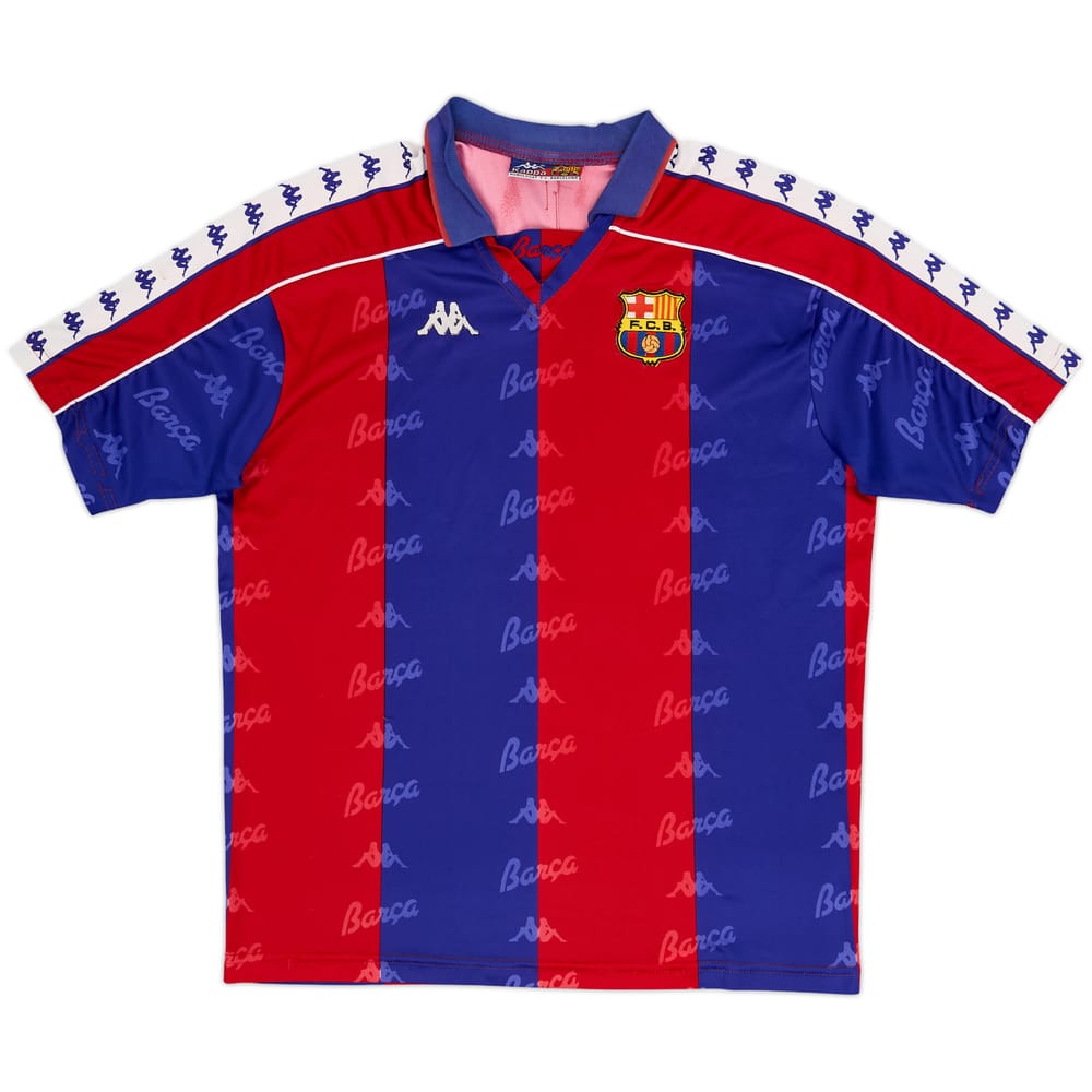 1992-95 Barcelona Home Shirt - 7/10 - (L)
