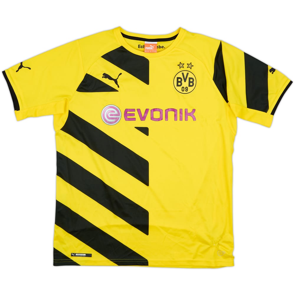 2014-15 Borussia Dortmund Home Shirt - 7/10 - (XL.Boys)