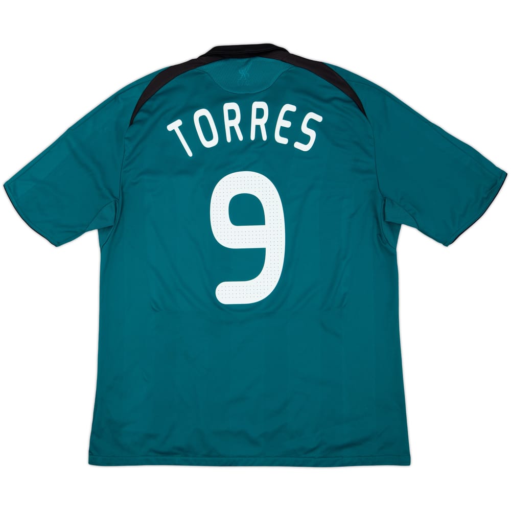 2008-09 Liverpool Third Shirt Torres #9 - 6/10 - (XL)