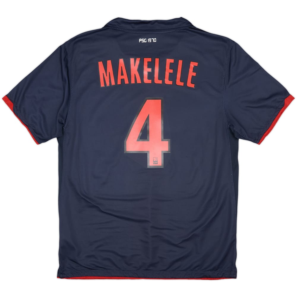 2010-11 Paris Saint-Germain Away Shirt Makelele #4 - 7/10 - (L)