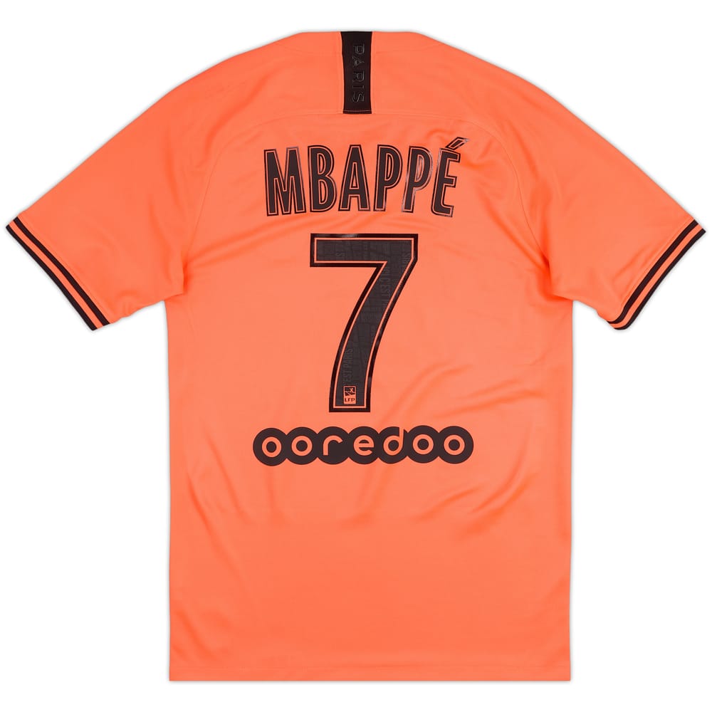 2019-20 Paris Saint-Germain Away Shirt Mbappe #7 - 7/10 - (S)