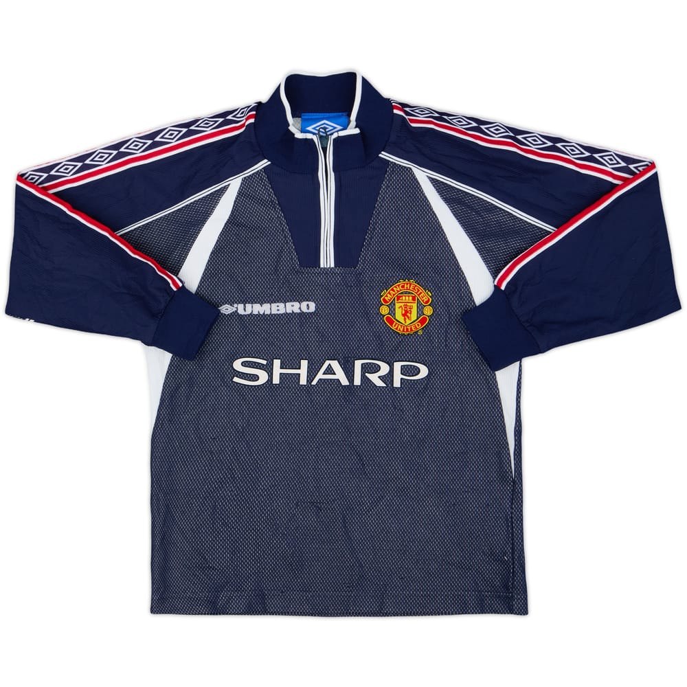 1998-99 Manchester United GK Shirt - 8/10 - (S.Boys)