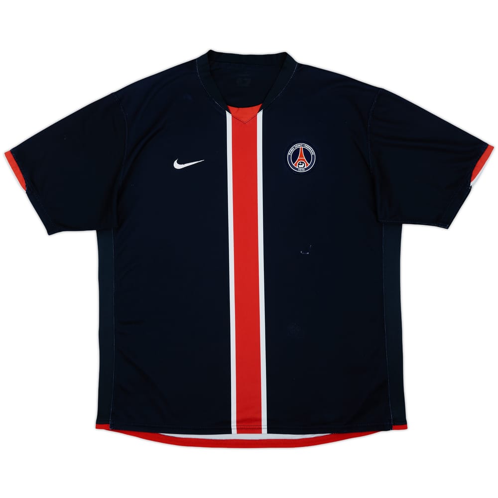 2006-07 Paris Saint-Germain Home Shirt - 5/10 - (XL)