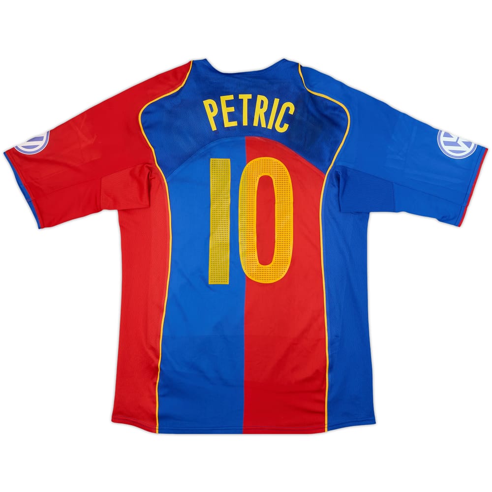 2004-05 FC Basel Home Shirt Petric #10 - 4/10 - (L)