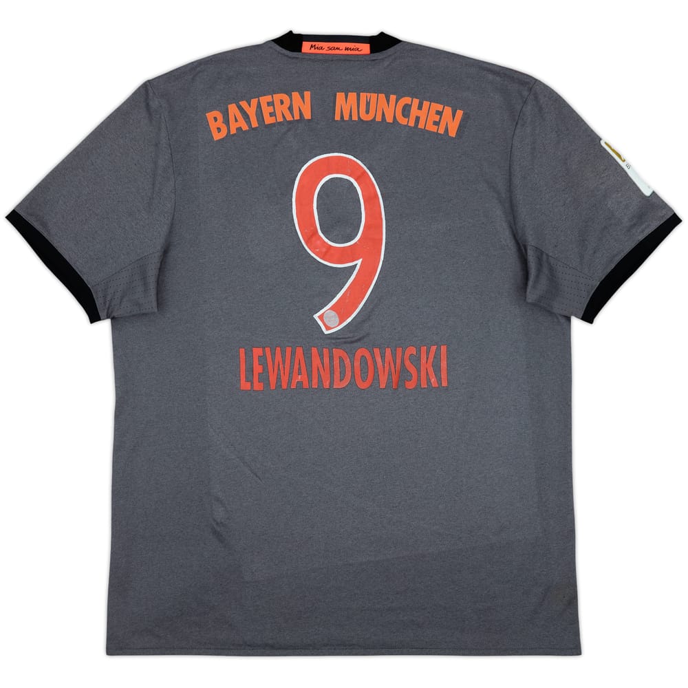 2016-17 Bayern Munich Away Shirt Lewandowski #9 - 5/10 - (XL)