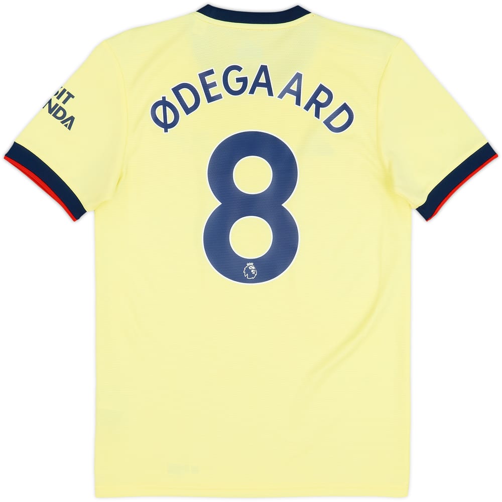 2021-22 Arsenal Away Shirt Odegaard #8 - 7/10 - (S)