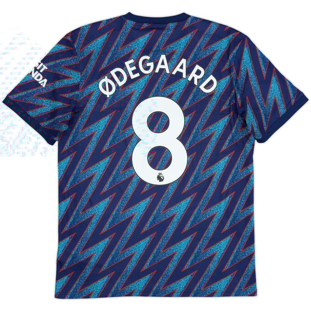 2021-22 Arsenal Third Shirt Odegaard #8 - 8/10 - (M)