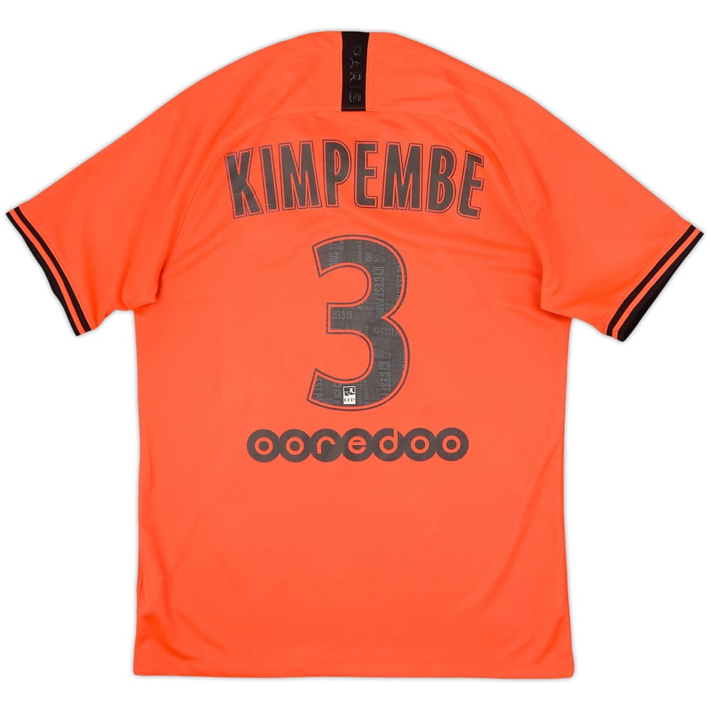 2019-20 Paris Saint-Germain Away Shirt Kimpembe #3 - 6/10 - (M)