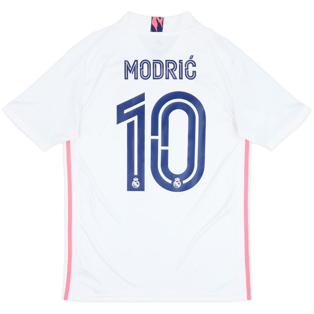 2020-21 Real Madrid Home Shirt Modric #10 - 8/10 - (S)