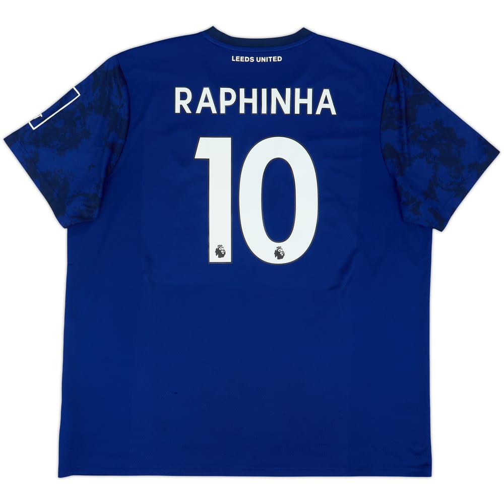Camiseta de visitante del Leeds United 2021-22 Raphinha #10 - 8/10 - (XXL)