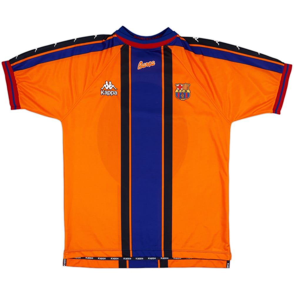 1997-98 Barcelona Away Shirt - 10/10 - (XL)