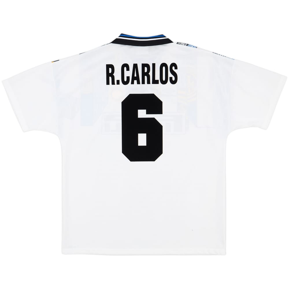 1995-96 Inter Milan Third Shirt R.Carlos #6 - 9/10 - (XL)