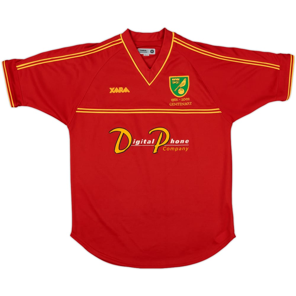 2001-02 Norwich Centenary Away Shirt - 8/10 - (S)