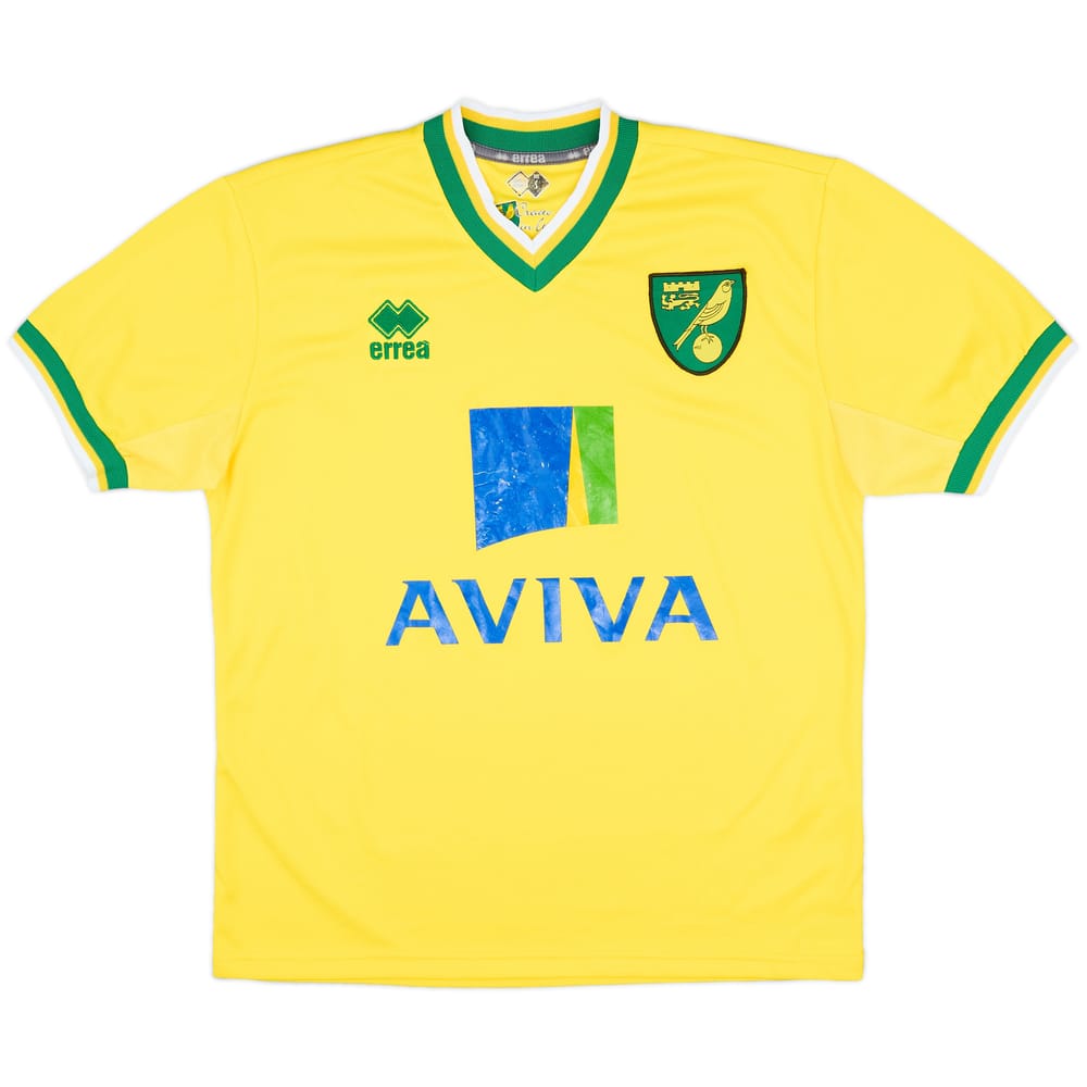 2011-12 Norwich Home Shirt - 6/10 - (S)