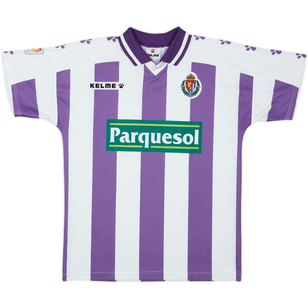 1995-96 Real Valladolid Basic Home Shirt - 7/10 - (S)
