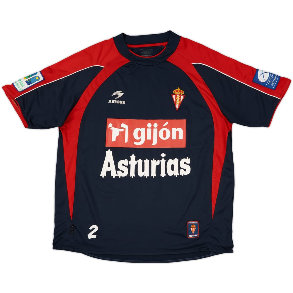 2006-07 Sporting Gijon Player Issue Astore Training Shirt #2 - 6/10 - (L)