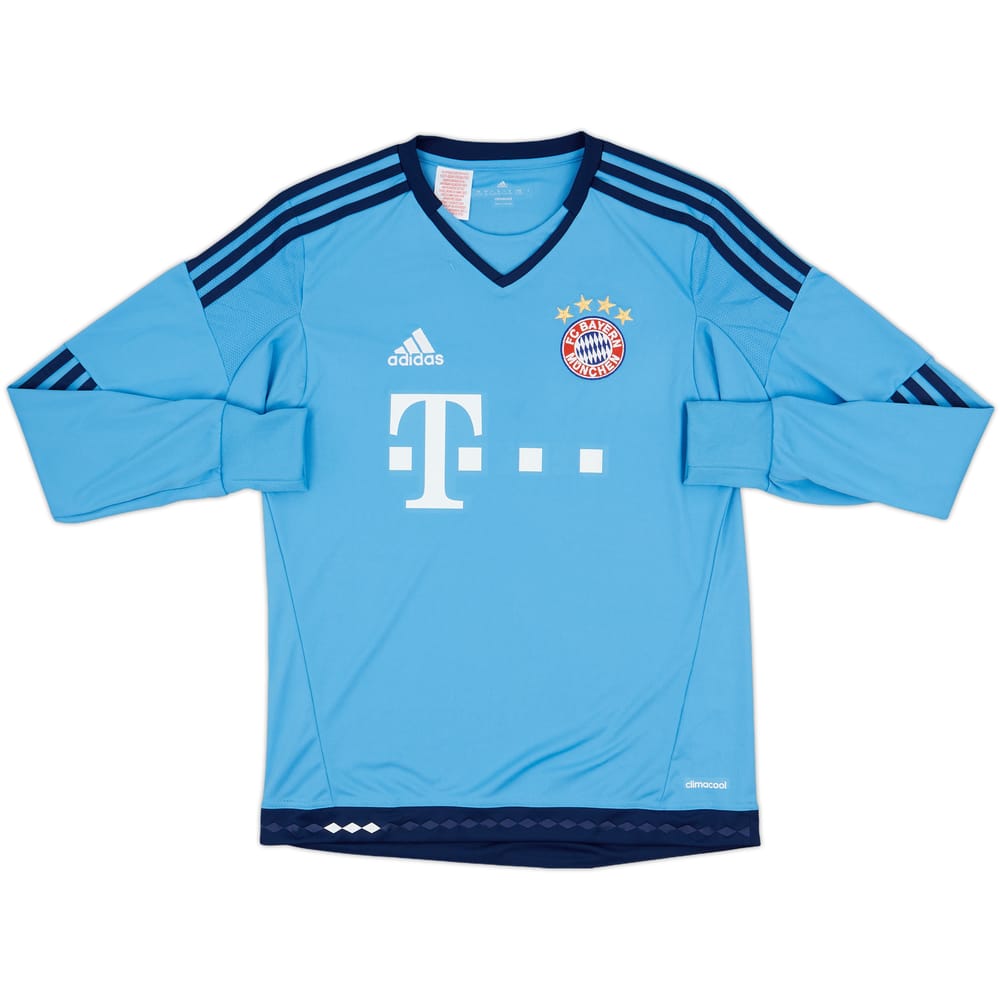 2015-16 Bayern Munich GK Shirt - 9/10 - (XL.Boys)