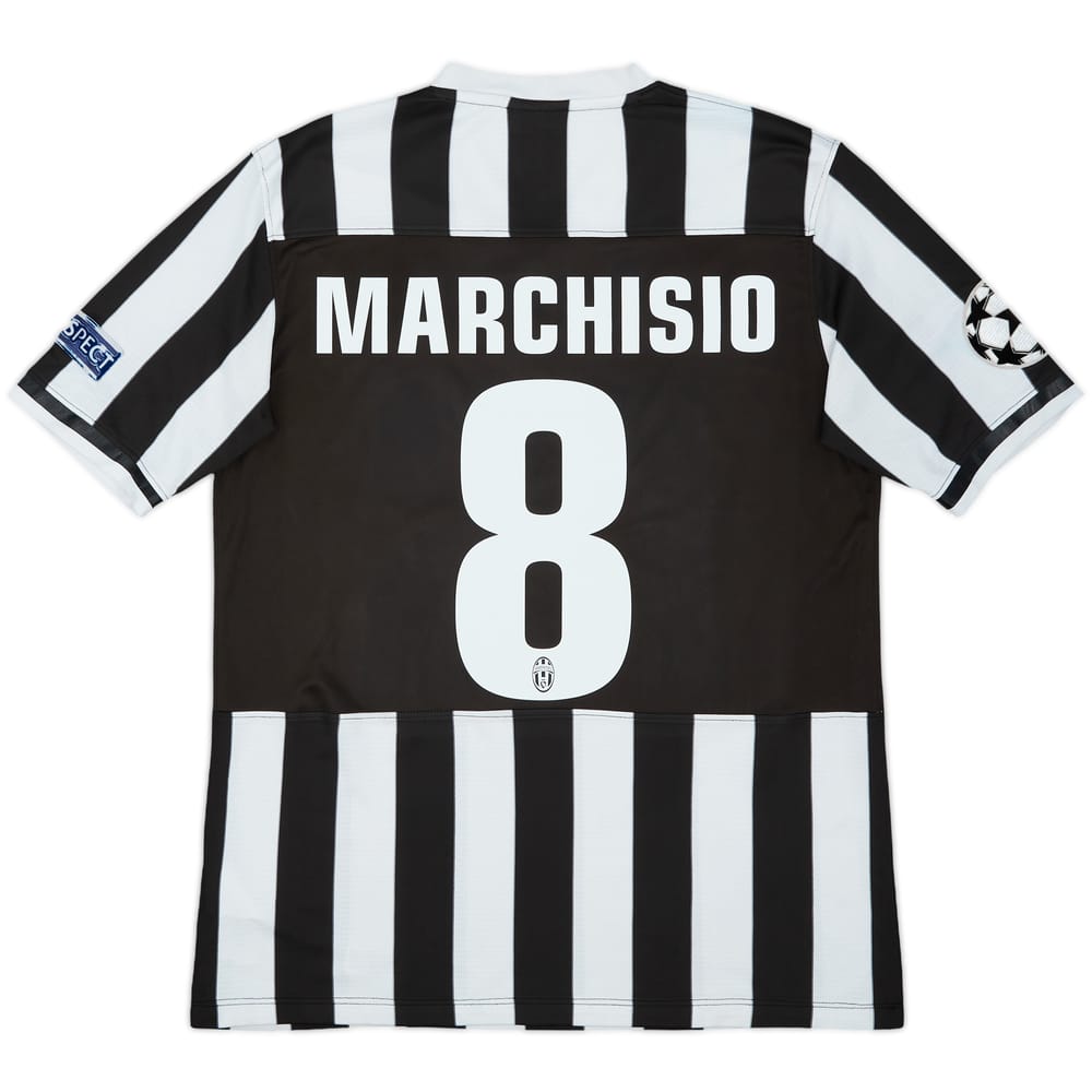 2013-14 Juventus Home Shirt Marchisio #8 - 7/10 - (L)