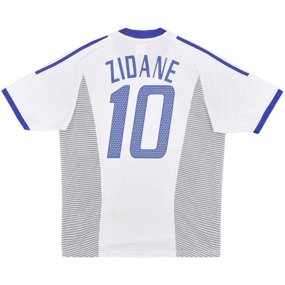 2002-04 France Away Shirt Zidane #10 - 5/10 - (L)