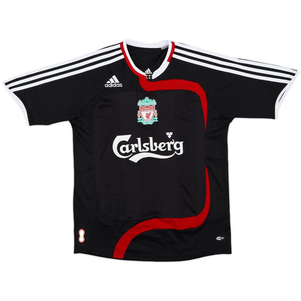 2007-08 Liverpool Third Shirt - 9/10 - (XL.Boys)