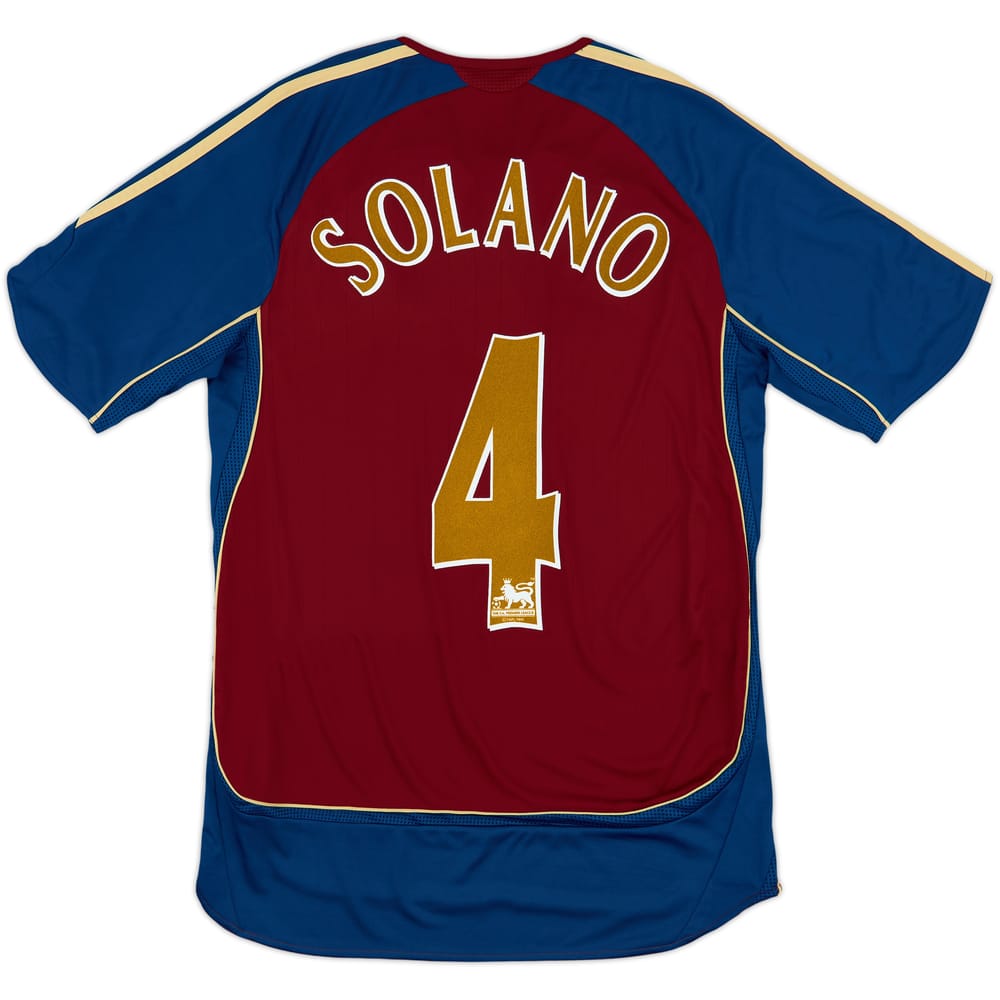 2006-07 Newcastle Away Shirt Solano #4 - 9/10 - (S)