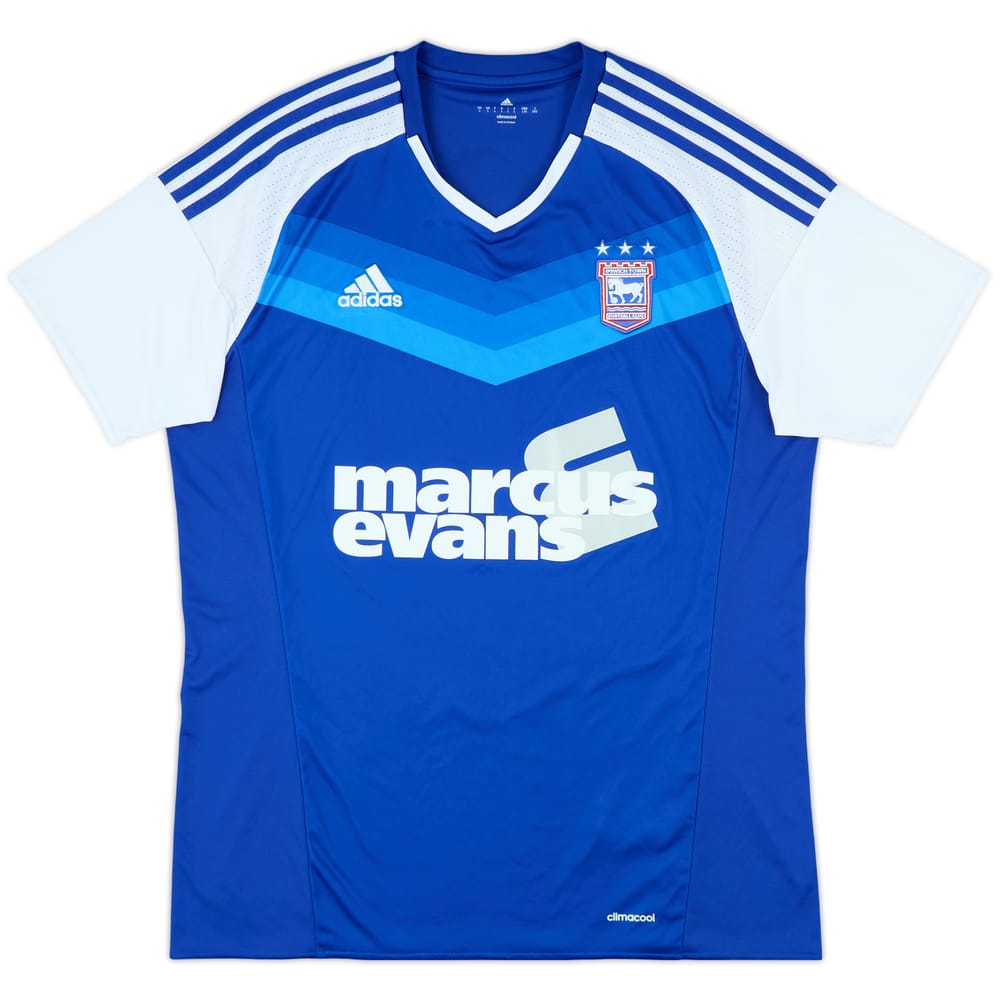 2016-17 Ipswich Home Shirt - 9/10 - (L)