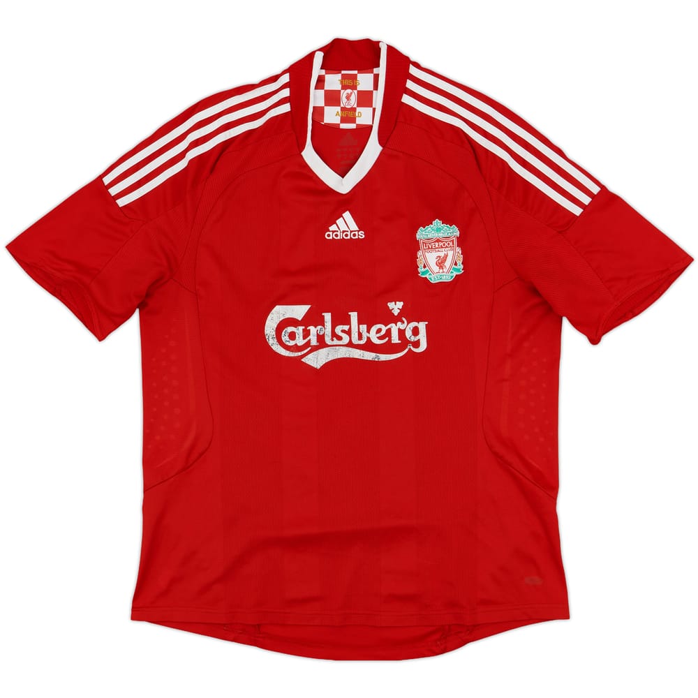 2008-10 Liverpool Home Shirt - 4/10 - (L)