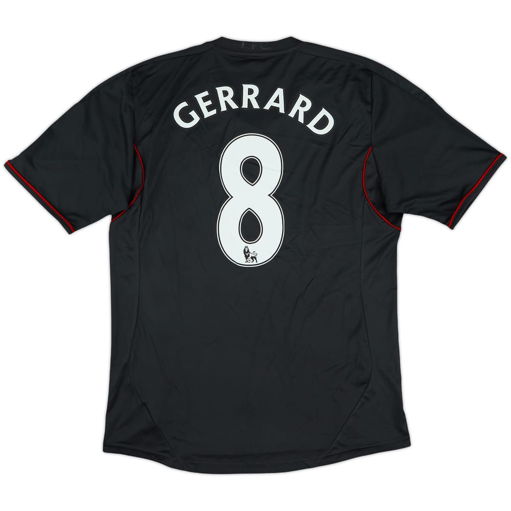 2011-12 Liverpool Away Shirt Gerrard #8 - 6/10 - (M)