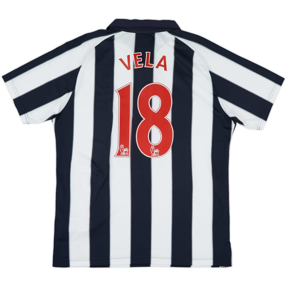 2010-11 West Brom Home Shirt Vela #18 - 7/10 - (M)
