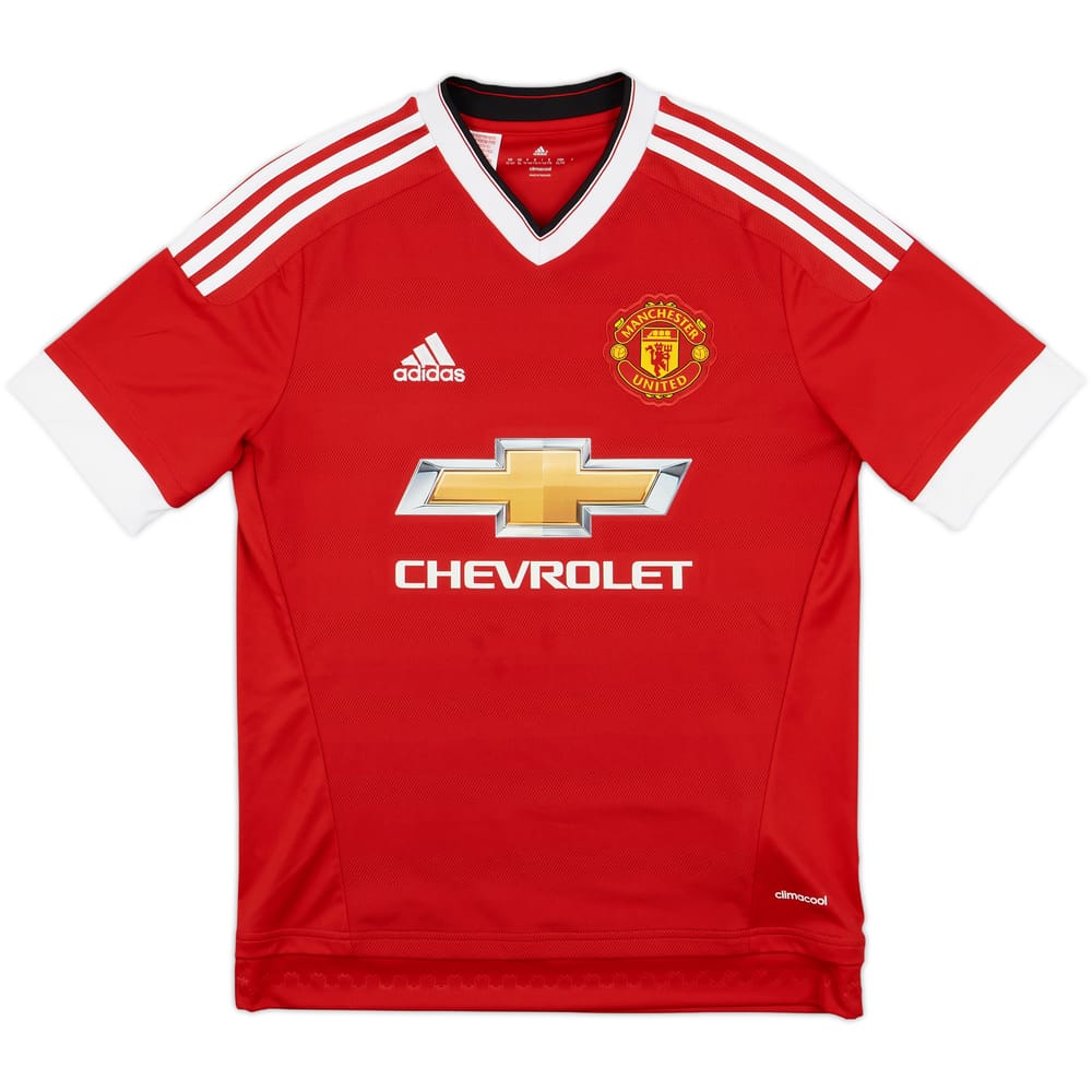 2015-16 Manchester United Home Shirt - 8/10 - (XL.Boys)