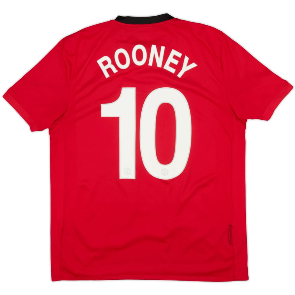 2009-10 Manchester United Home Shirt Rooney #10 - 7/10 - (L)