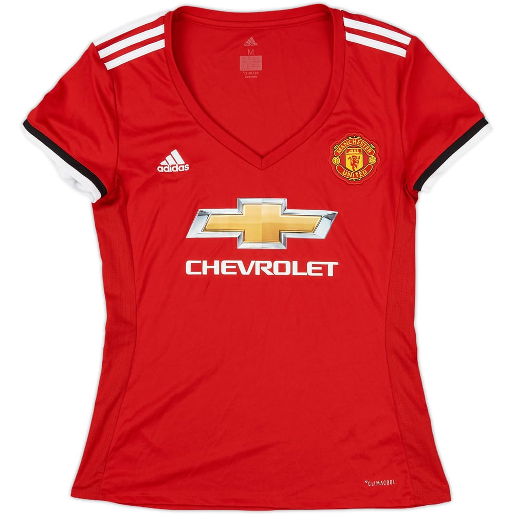 2017-18 Manchester United Home Shirt - 8/10 - (Women's M)
