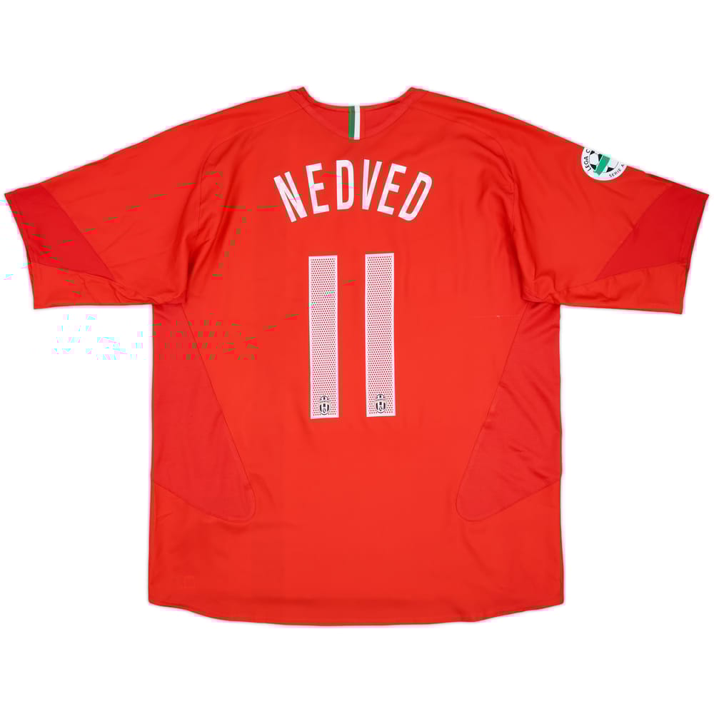 2006-07 Juventus Third Shirt Nedved #11 - 9/10 - (XL)