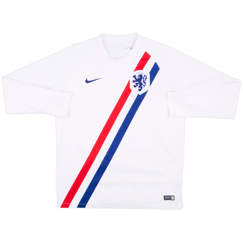 2018-19 Netherlands Nike Sweat Top - 8/10 - (L)