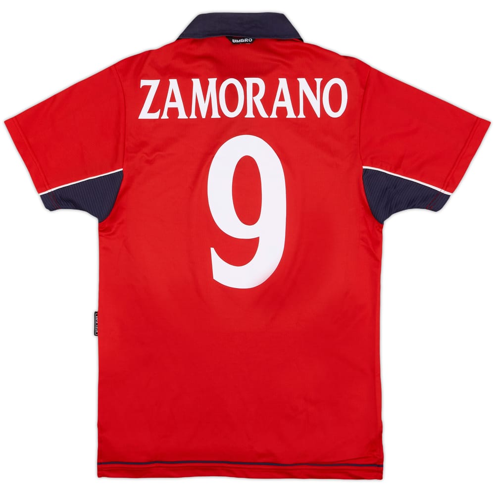 2000-01 Chile Home Shirt Zamorano #9 - 10/10 - (S)