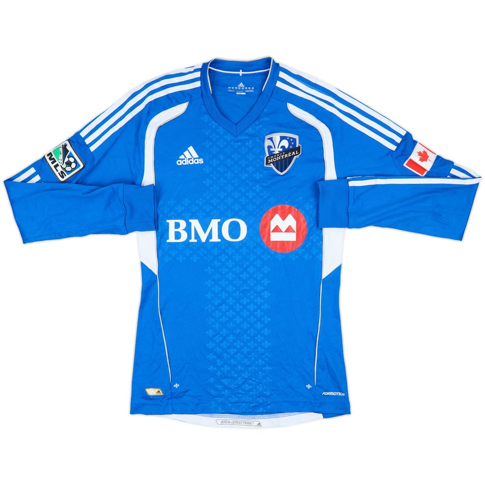 2012 Montreal Impact Authentic Home L/S Shirt - 5/10 - (S)